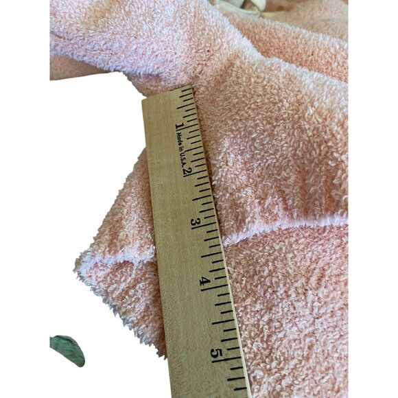 Ugg Fleece Shorts Women's L Pink Sherpa Lounge Elastic Waist Casual Comfy Y2K - Picture 9 of 10